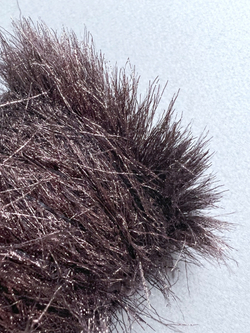 Трикотажная пряжа для вязания YETI реснички мех