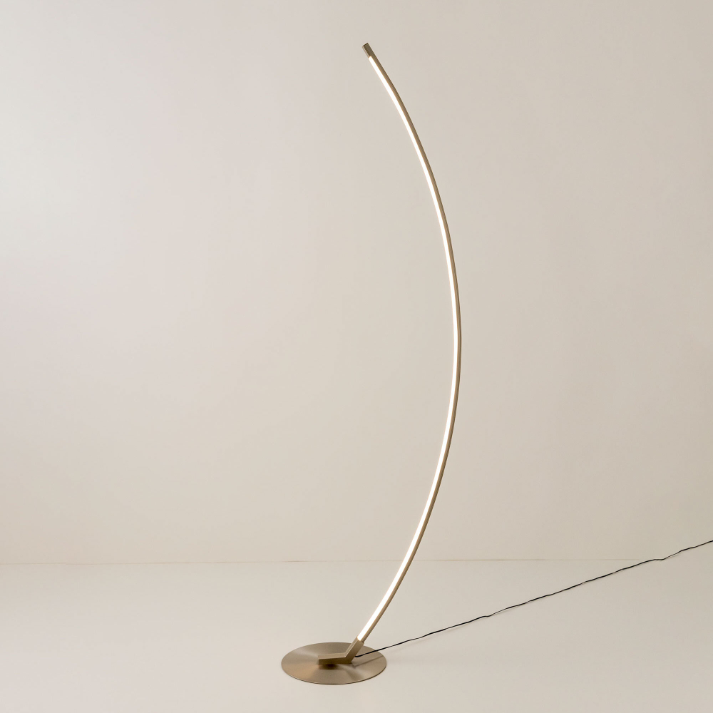 Citilux Руди CL804031 LED Торшер с диммером Матовый Хром