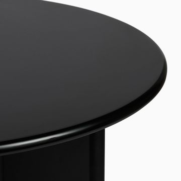 Обеденный стол Blos диаметр 100 черный МДФ