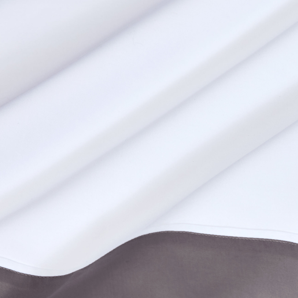 Постельное белье 2 спальное евро Сlaire&Caroll Frame белое с темно-серым