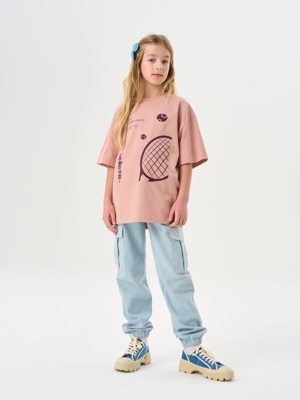 Джинсы карго 