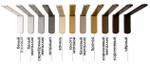 Кронштейн Симпл металлический стеновой для профиля с заглушкой, цвет серебряный металлик (длина 5, 9, 12, 15, 18, 21, 25, 28 см)