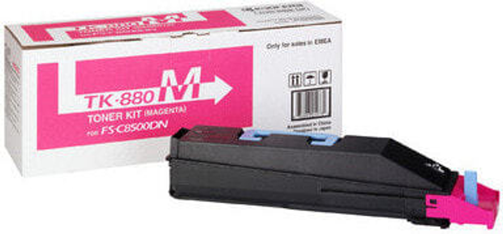 KYOCERA TK-880M Подлинный Пурпурный 1 шт 1T02KABNL0