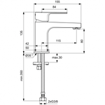 Смеситель Ideal Standard BC682AA для раковины