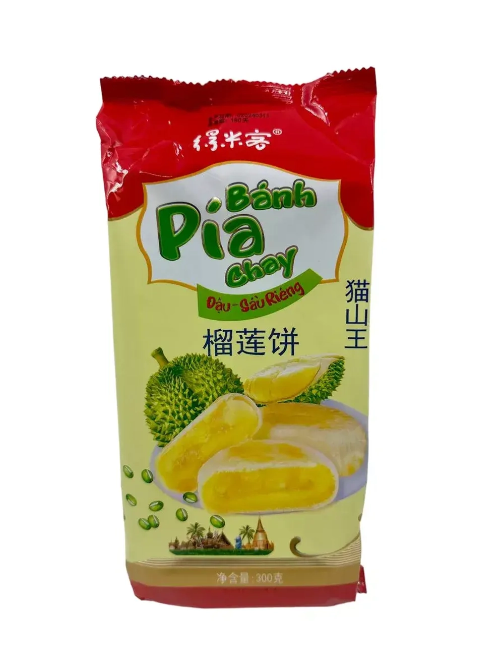 Вьетнамское печенье  с дурианом , 300гр