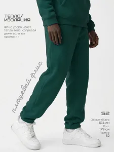 Брюки спортивные флисовые на резинке