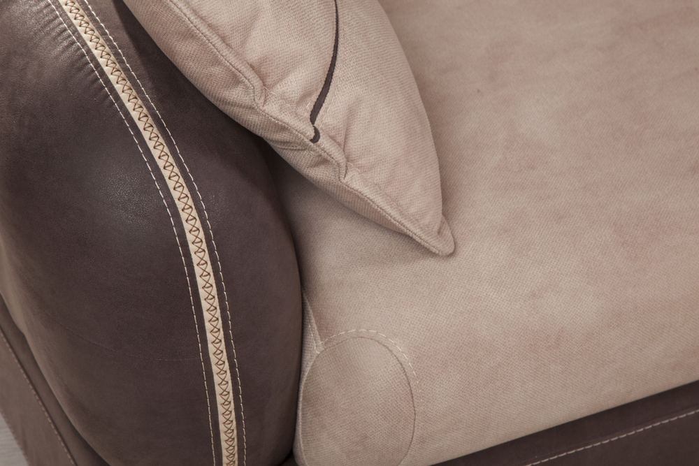 Napoli (Неаполь) диван-кровать с шезлонгом, замша