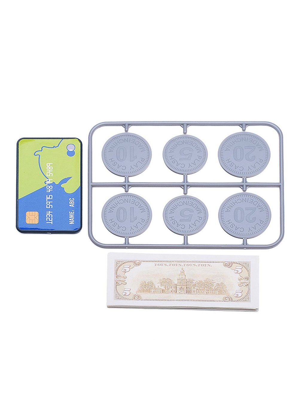 Игровой набор супермаркет магазин с кассой, свет, звук (668-172)