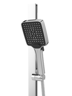 Смеситель для ванны с душем STWORKI Колдинг S32100CR + Душевой гарнитур Ольборг S20190CR, хром