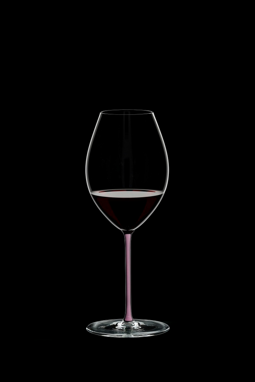 Бокал для красного вина 650мл Riedel Fatto a Mano Old World Syrah с розовой ножкой