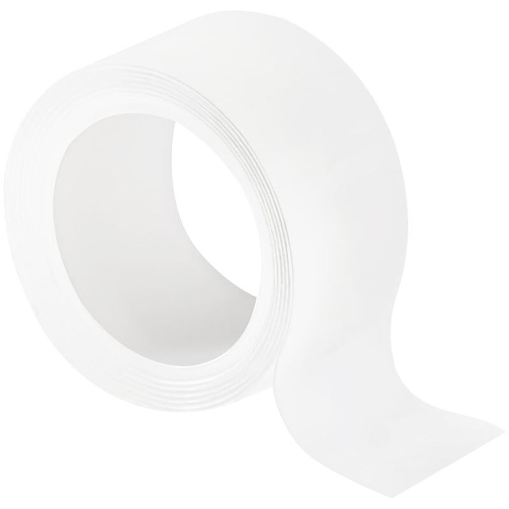 Клейкая лента двусторонняя 30*1м, прозрачная, многоразовая  OfficeSpace
