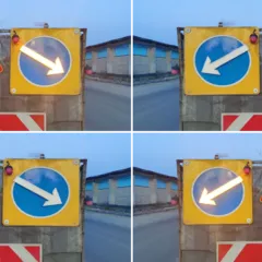 дорожные знаки стрелки светодиодные