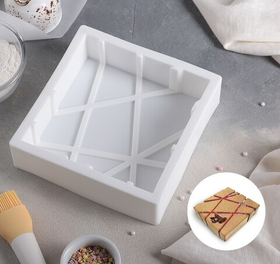 Форма для муссовых десертов 19,5х5,5 см "Геометрия"