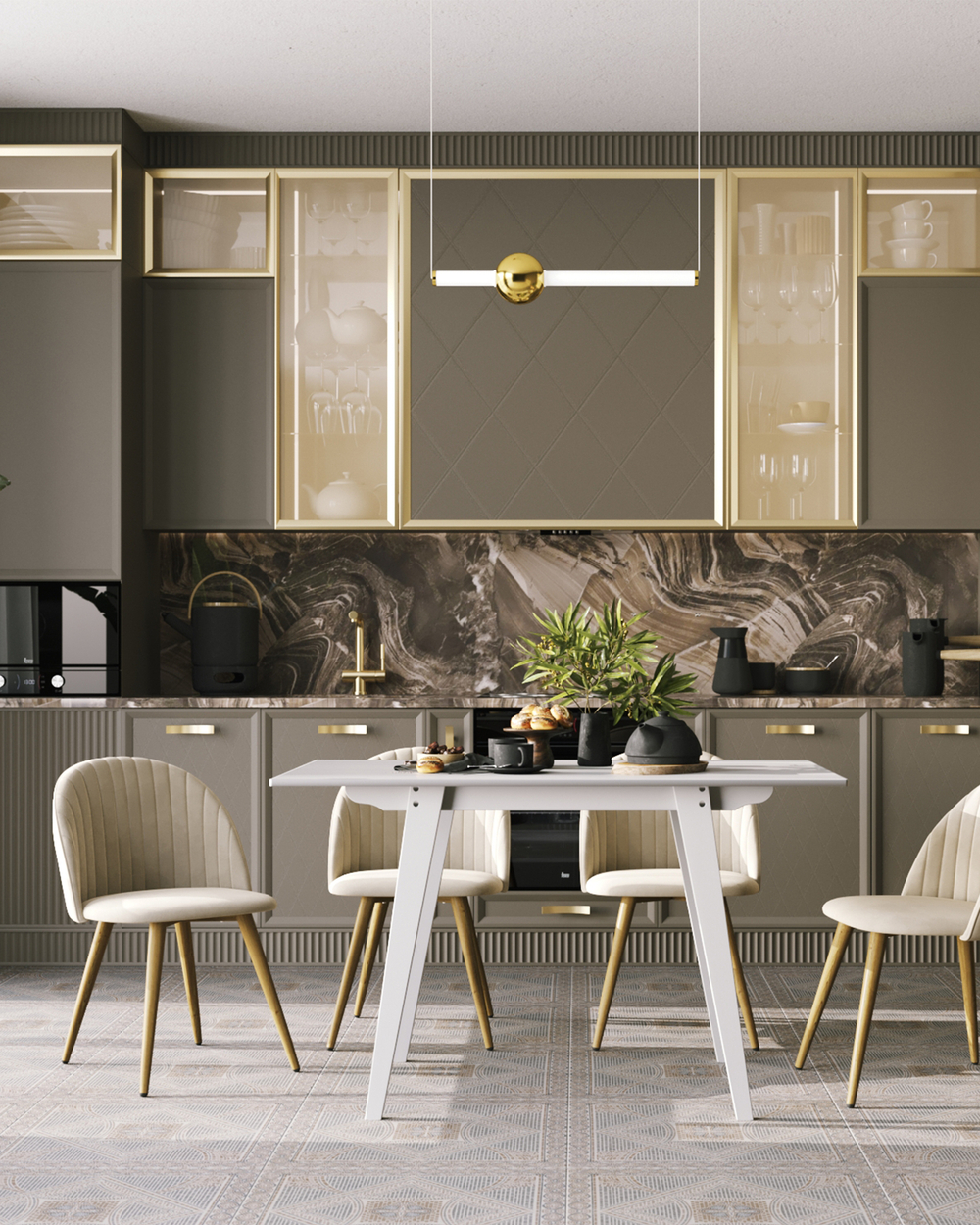 Светильник подвесной светодиодный Moderli V10698-PL Eclipse