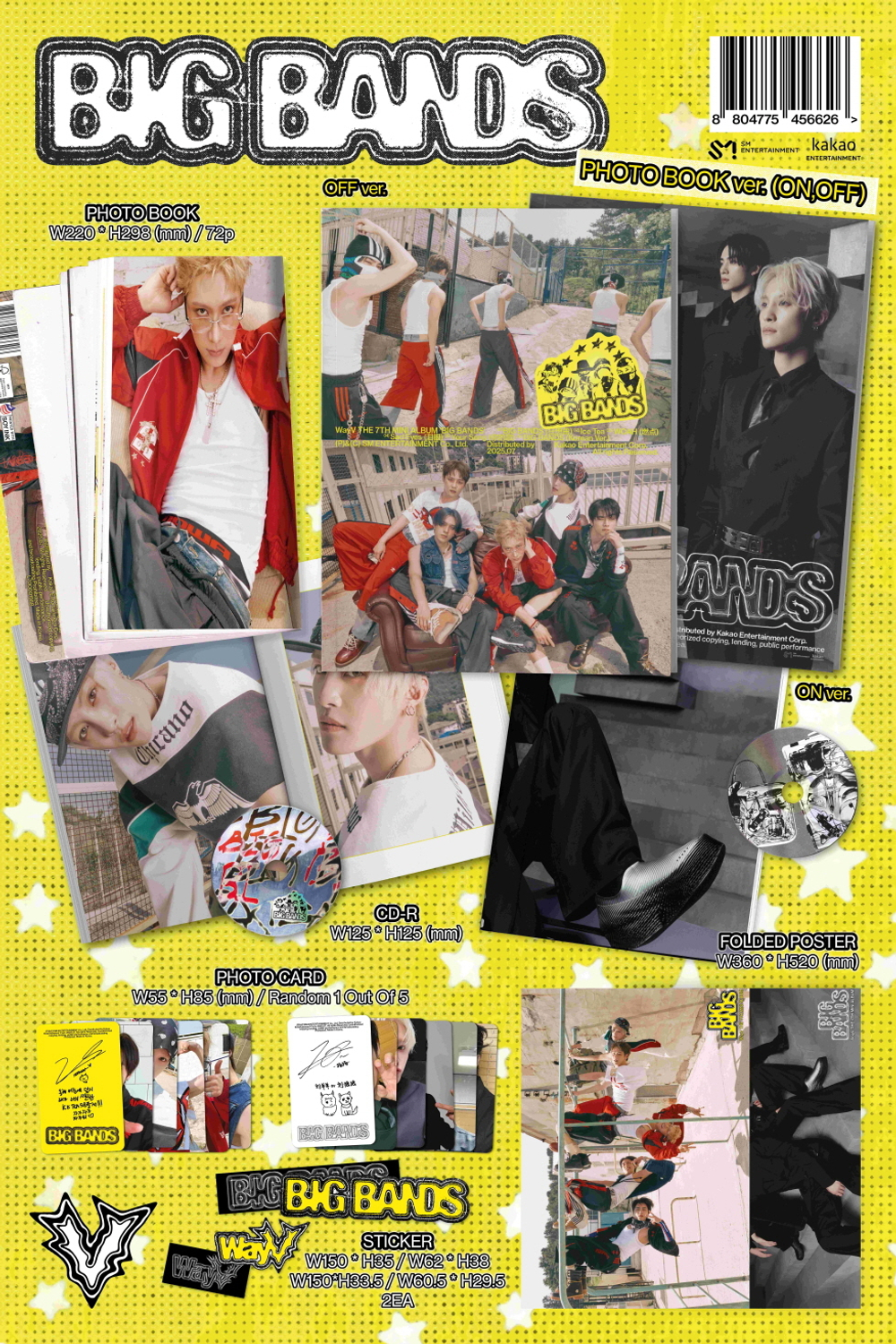 Альбом WayV - BIG BANDS (PHOTO BOOK Ver.) – купить в КПОП интернет
