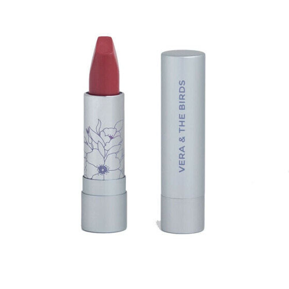 Губная помада  TIME TO BLOOM semi-mate lipstick #secret garden