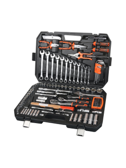 Набор автомобильного инструмента Gigant 131 предмет, Сталь Cr-V, GAS 131S