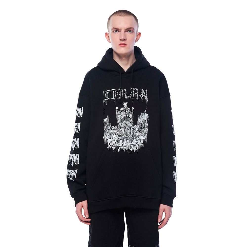 Худи Волчок Тиран Light черный