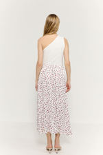 Юбка летящая в цветы