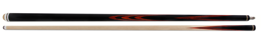 Бильярдный кий для русского бильярда Vantex Орион №2 (граб, черный граб, падук), двухсоставной