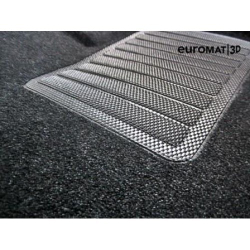Коврики салона для CHEVROLET Malibu (2018-) Euromat 3D Business черные. Арт. EMC3D-001500