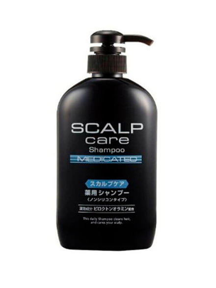 Шампунь для мужчин "Scalp Care" лечебный Kumano CosmeStation для ухода за кожей головы 600мл