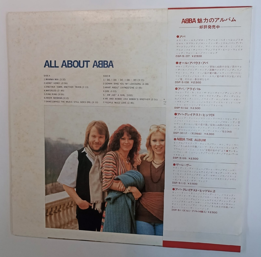 ABBA All About ABBA (Japan 1978)