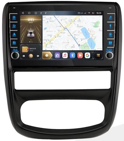 Магнитола для Renault Duster 2010-2015, Nissan Terrano 2014+ - Kuberg OL-9995 (кнопки и крутилки), Android 12, Быстрая, CarPlay, 4G SIM-слот