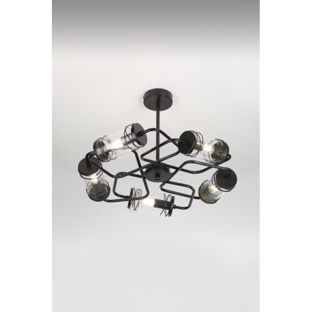 Люстра Rivoli Akanta 5061-305 5 х E14 40 Вт лофт - кантри | Rivoli