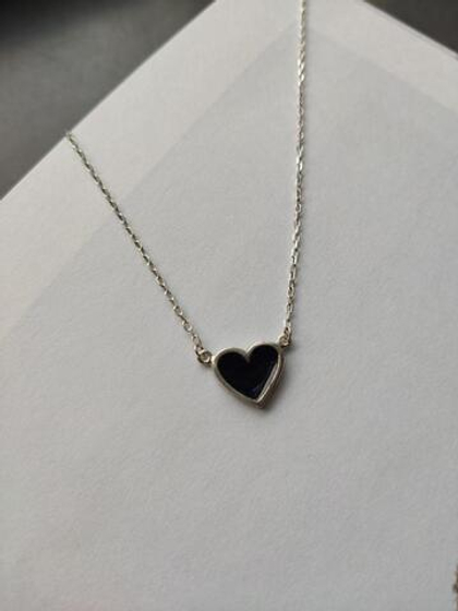 колье heart black
