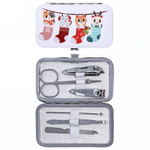 Набор для маникюра в футляре 6 предметов «New Bon Salon - Котята Дэйва»,11*6,5см