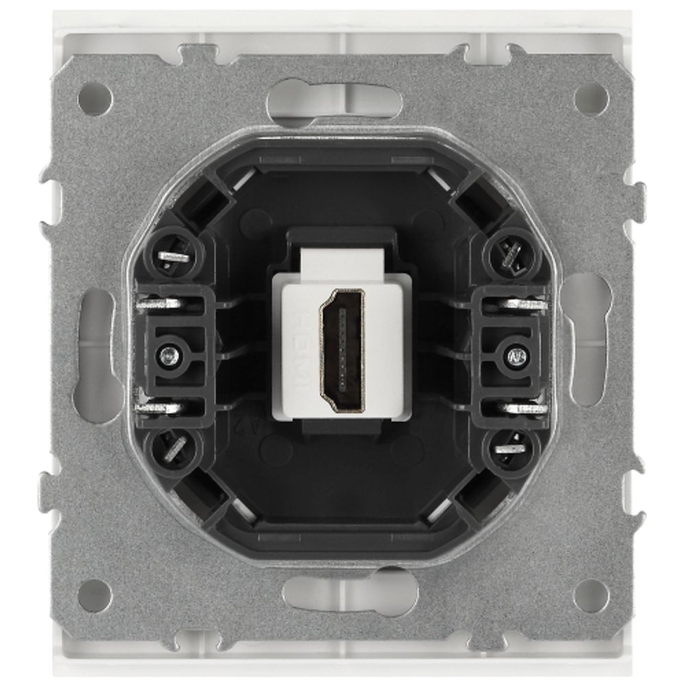 Розетка ЭРА Arktik 16-3114-01 HDMI белый | Эра Arktik