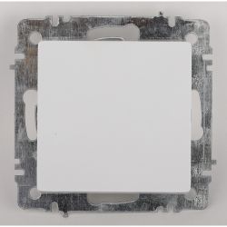 Переключатель Intro Accent 6-103-01 , 10А-250В, IP20, СУ, AL/CU, белый | Intro