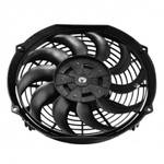 Электровентилятор 24 В, 280 мм, 80 Вт, тип В-на радиатора/нагнетание, 850 м3/час