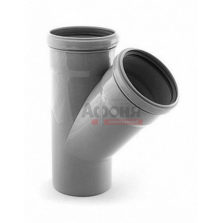 40 тройник на 40 угол 45