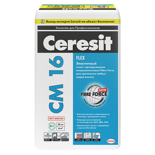 Клей СМ 16 Ceresit (2кг)