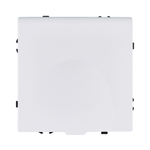 Розетка штепсельная SCHUKO 16A/250 В с крышкой, белый глянцевый Kollinger Eclipse EC-015WG