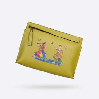 Клатч Qazaq Soul Asyl натуральная кожа