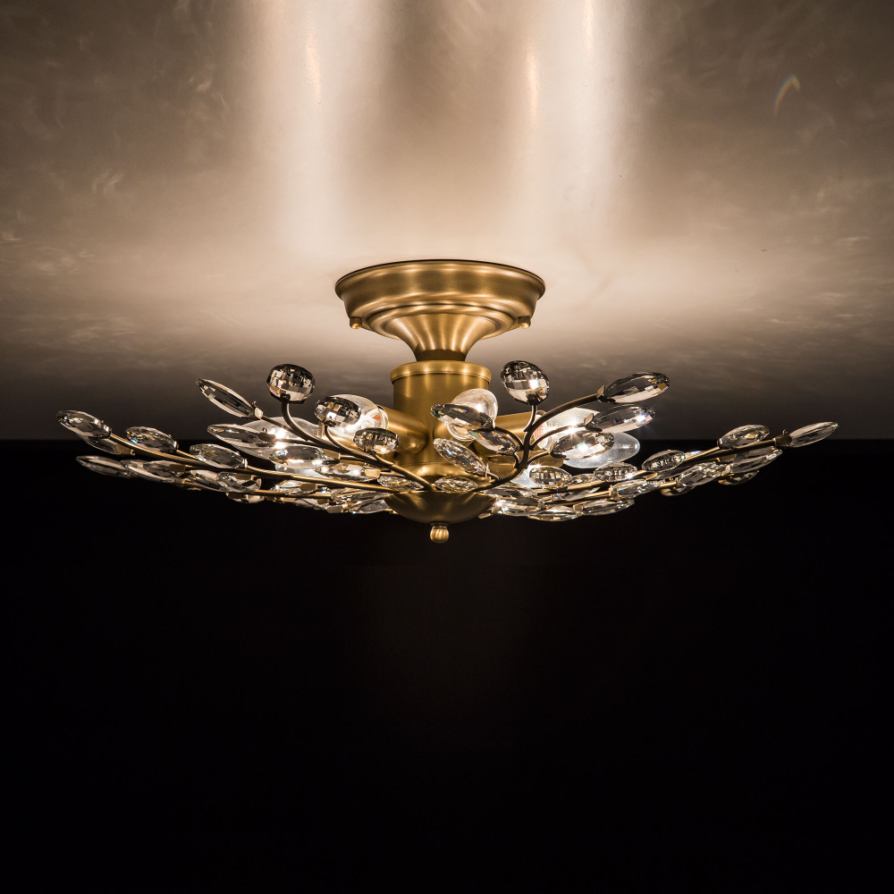 Citilux Серенада CL315183 Люстра хрустальная Бронза