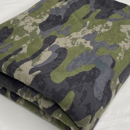 Футер 2 нитка велюр кмф потертый