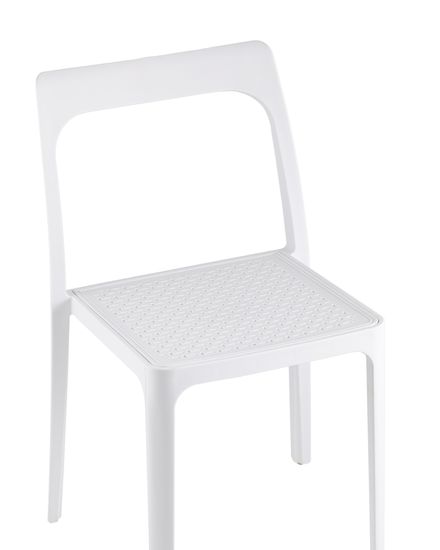 Стул обеденный Marty пластиковый белый