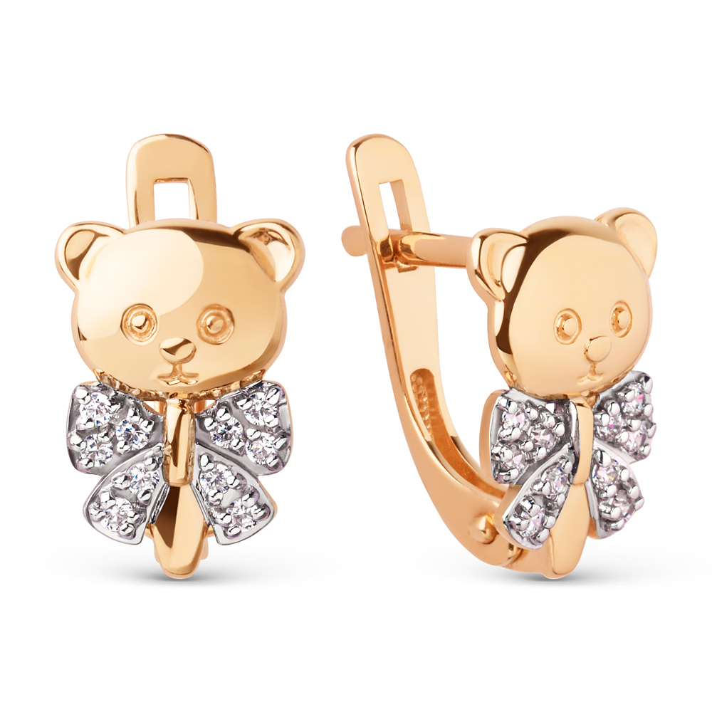 Серьги из золота 585 пробы