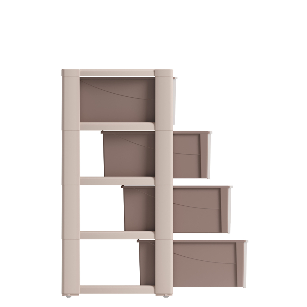 Комод "Колорит" широкий 4-секции (бежевый) М8759