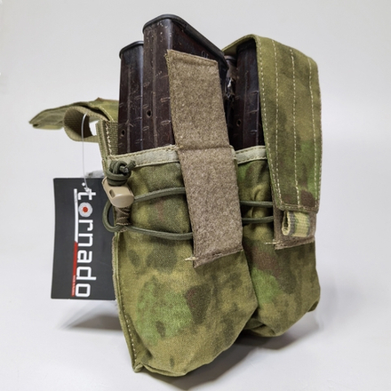 Подсумок Tornado под 4 магазина закрытый универсальный, A-TACS FG