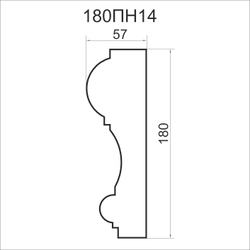Наличник 180ПН14 180х57