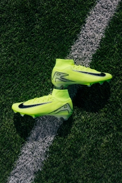 Бутсы Nike Zoom Mercurial Superfly 10 Elite FG - зеленый
