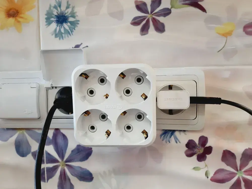 разветвитель на 4 евро розетки