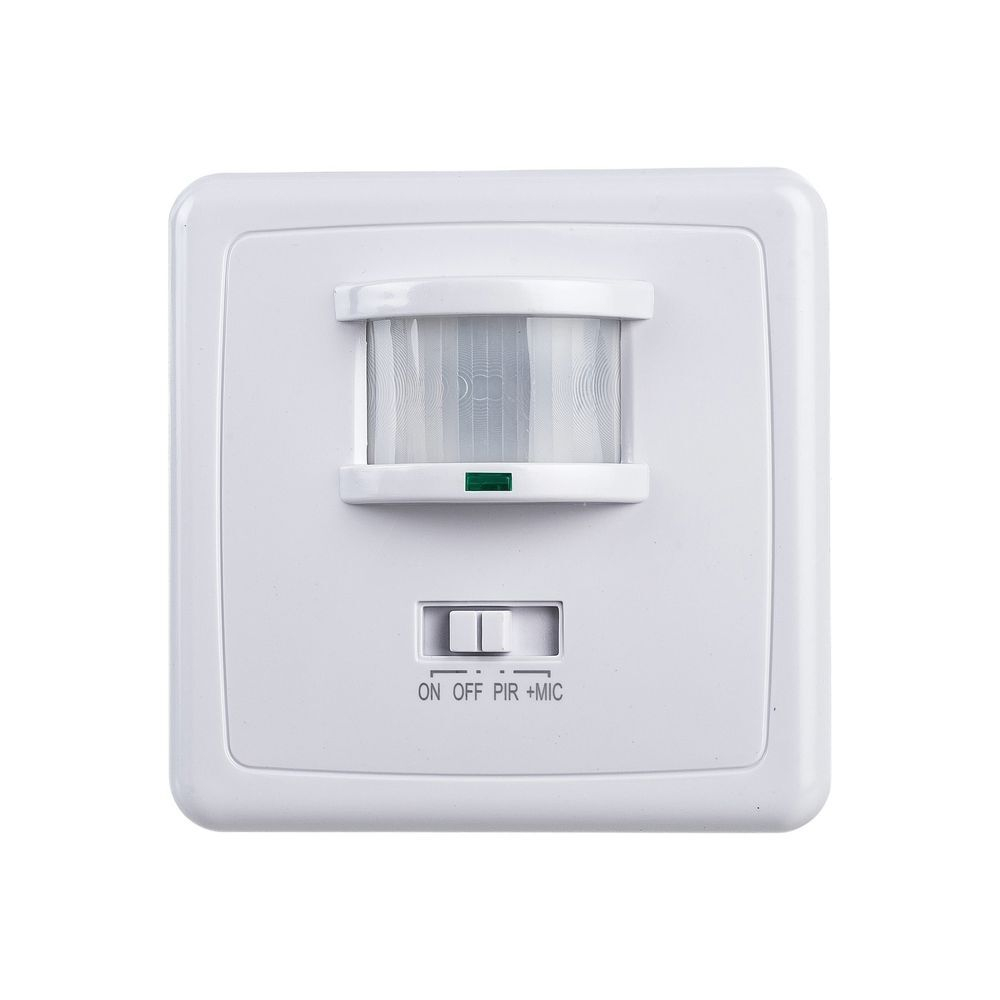 Датчик движения и освещенности 1200W 12m 140° белый, SEN1A/LX2000