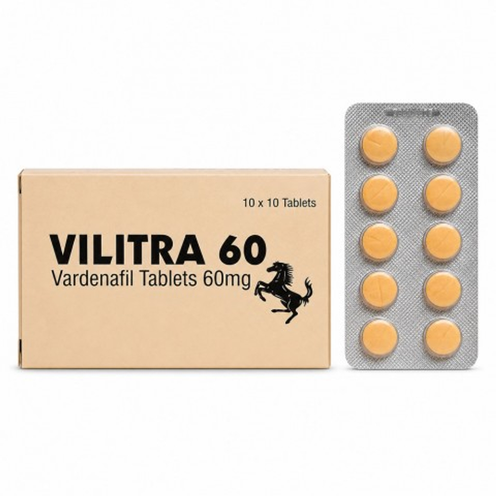 Препарат для усиления потенции и продления полового акта Vilitra 60 mg (10 шт.)