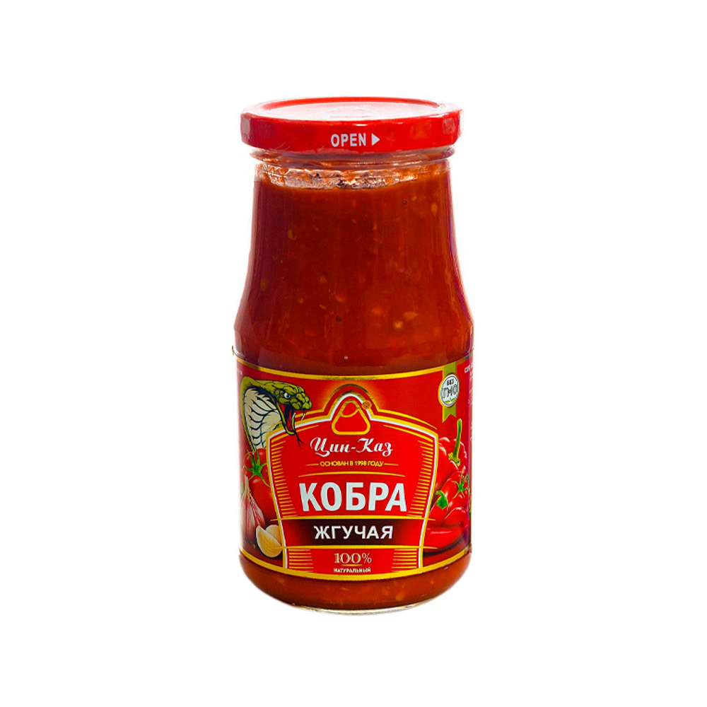 Соус "Кобра жгучая" 345 г "ЦинКаз", Казахстан
